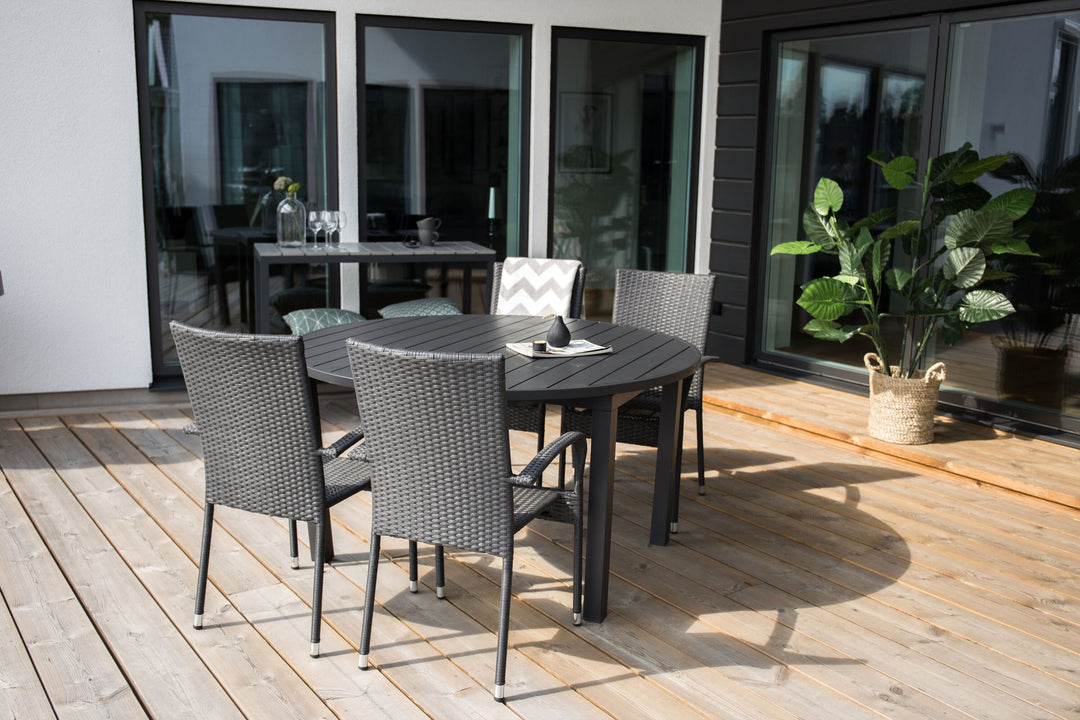 Venture Home Marbella Table ø 140 - Black