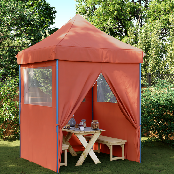 Party Tent Terrakotta 200 x 200 x 306 cm Oxford stof