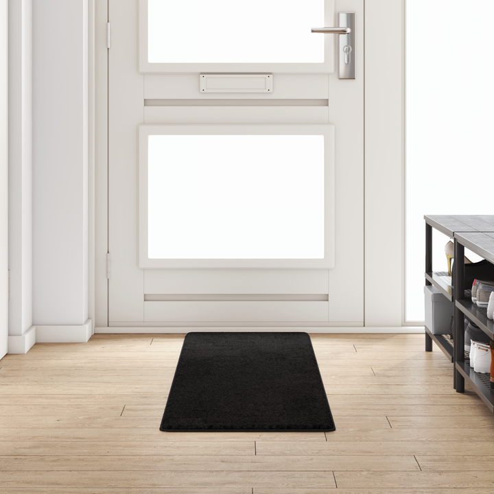 Tæppe Runner Sort 50 x 200 cm 100% Polypropylen Tuft