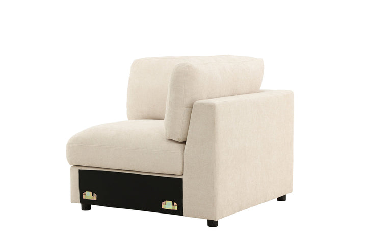 Venture Home Salerno Corner - Beige Fabric /