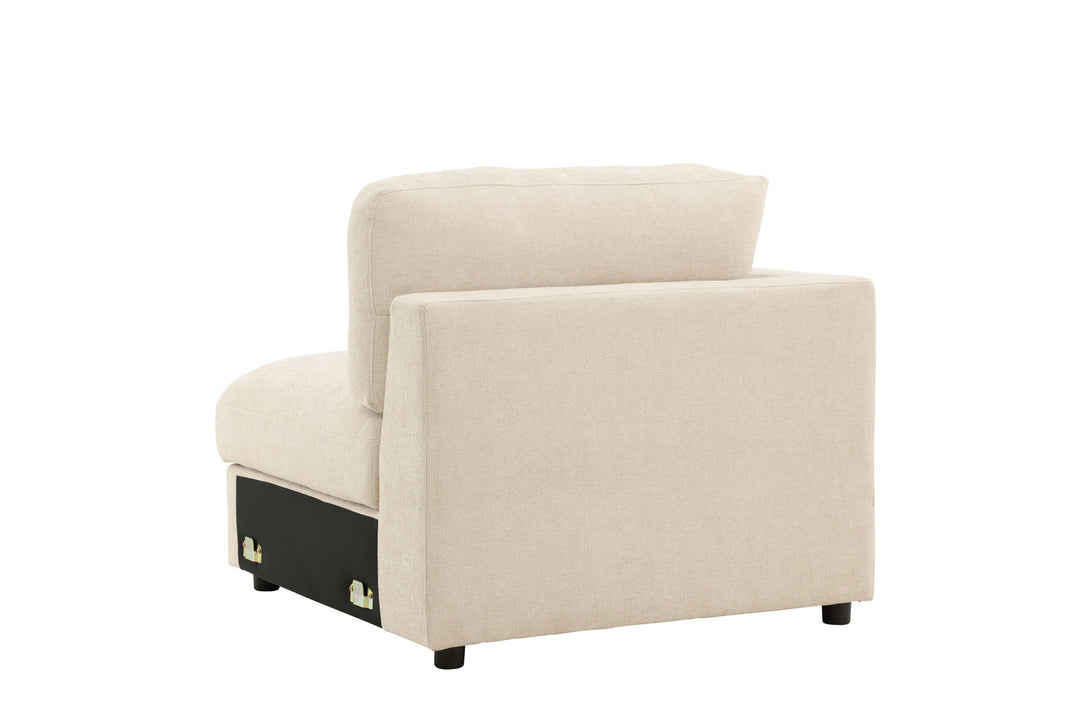 Venture Home Salerno Corner - Beige Fabric /