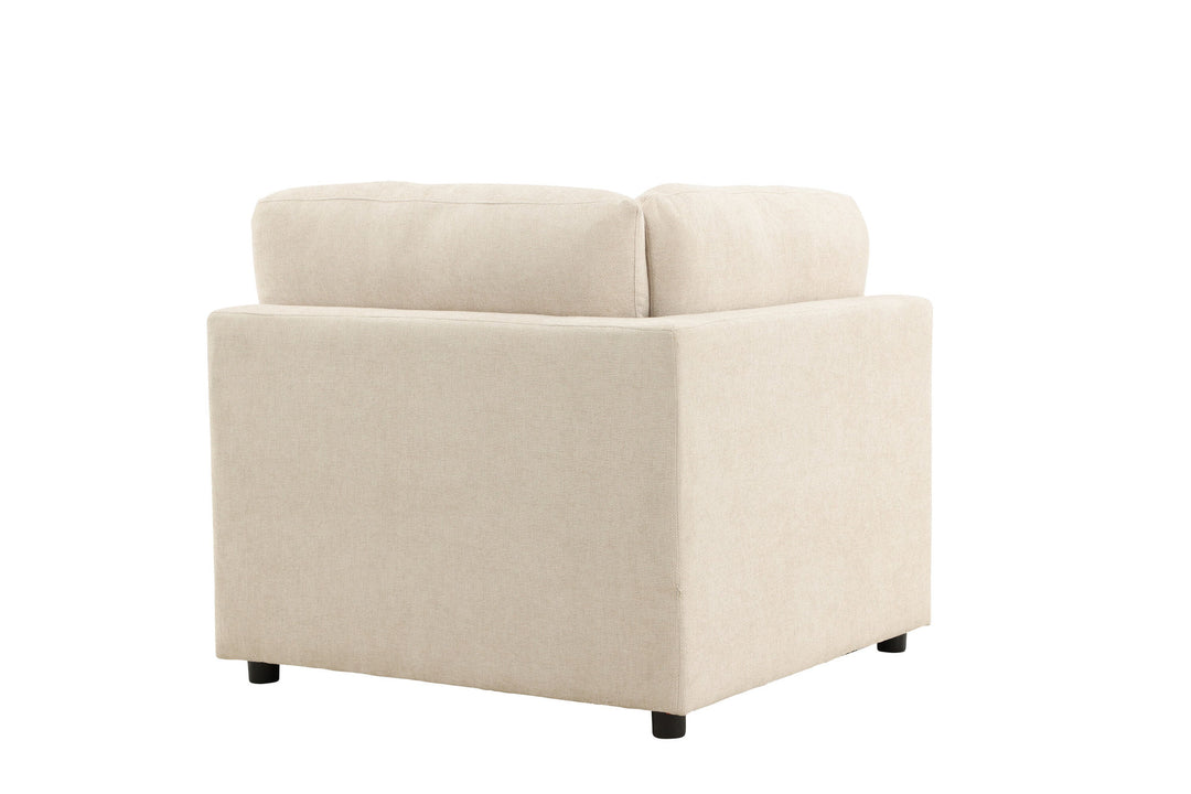 Venture Home Salerno Corner - Beige Fabric /