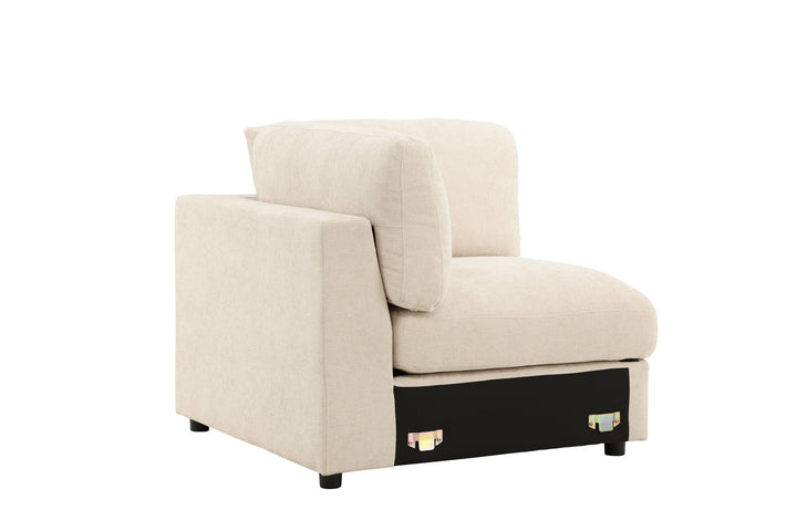 Venture Home Salerno Corner - Beige Fabric /