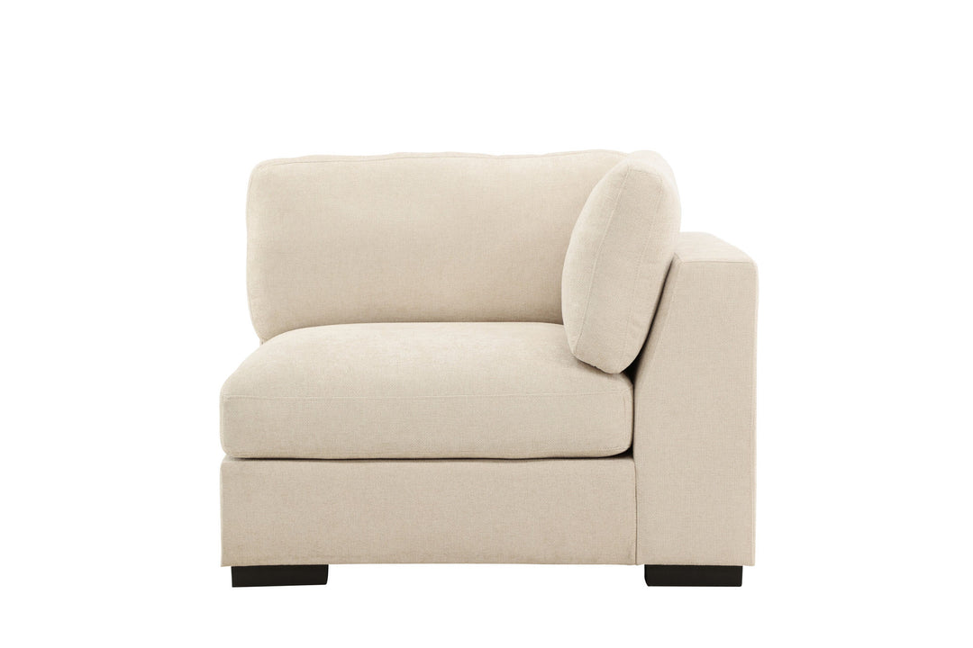 Venture Home Salerno Right Arm Chair - Beige Fabric /
