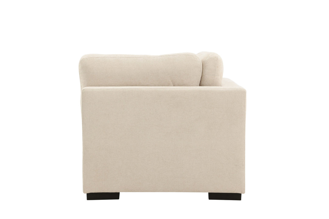 Venture Home Salerno Right Arm Chair - Beige Fabric /