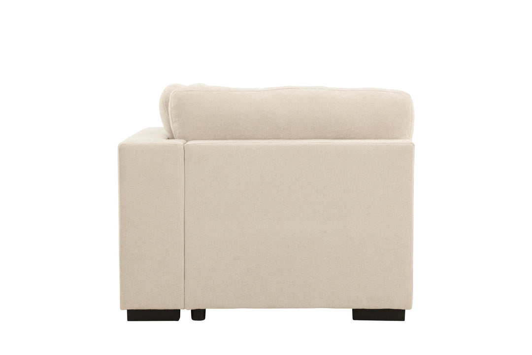 Venture Home Salerno Right Arm Chair - Beige Fabric /