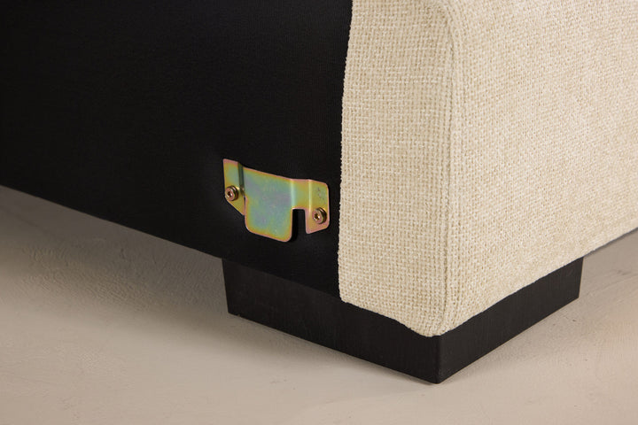 Venture Home Salerno Right Arm Chair - Beige Fabric /