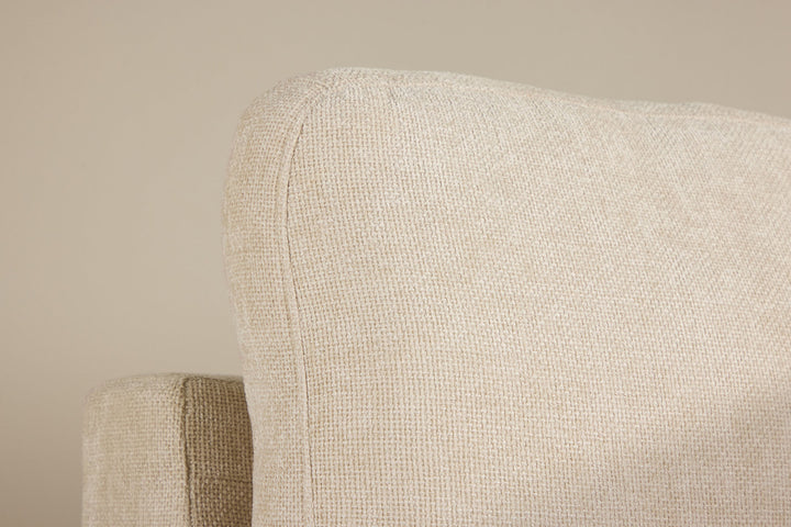 Venture Home Salerno Right Arm Chair - Beige Fabric /
