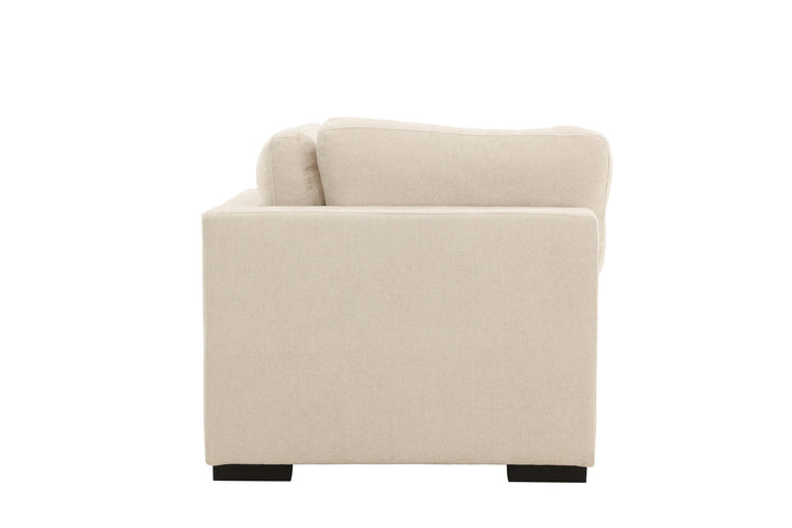 Venture Home Salerno Left Arm Chair - Beige Fabric /