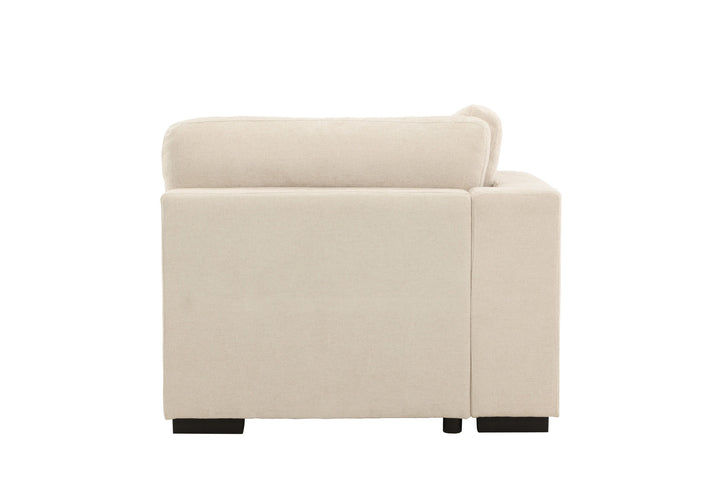 Venture Home Salerno Left Arm Chair - Beige Fabric /