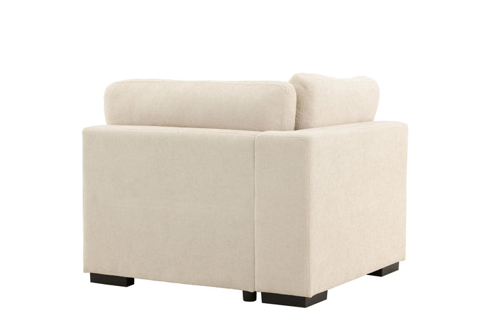 Venture Home Salerno Left Arm Chair - Beige Fabric /