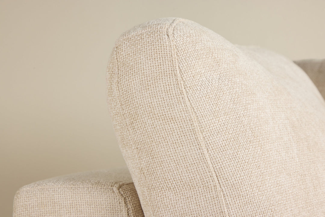 Venture Home Salerno Left Arm Chair - Beige Fabric /