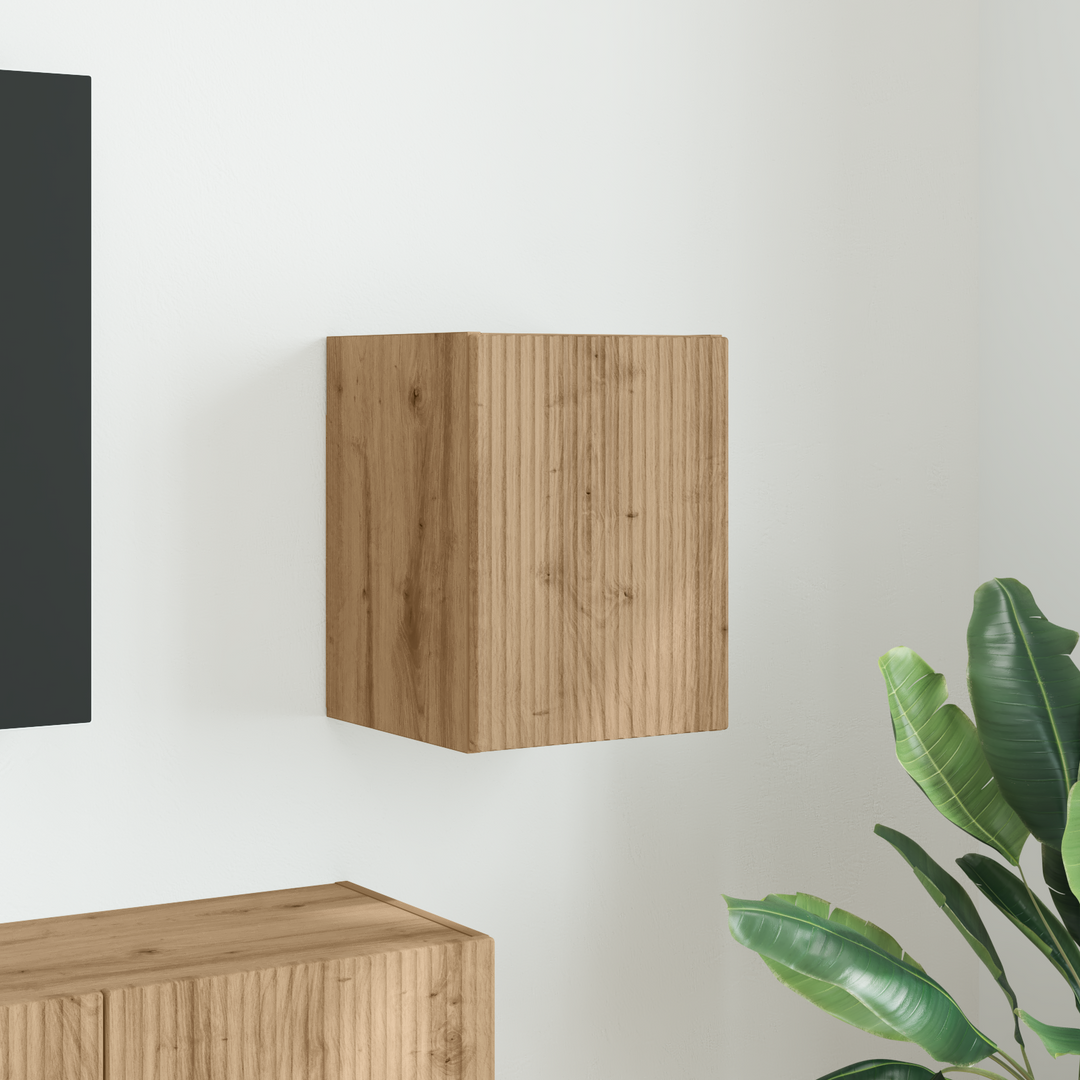TV vægskab Artisan eg 30 x 31 x 40 cm Konstrueret træ
