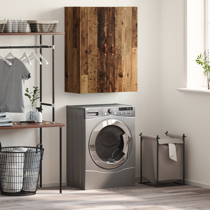 Vægskab Gammelt træ 69,5 x 34 x 90 cm Konstrueret træ