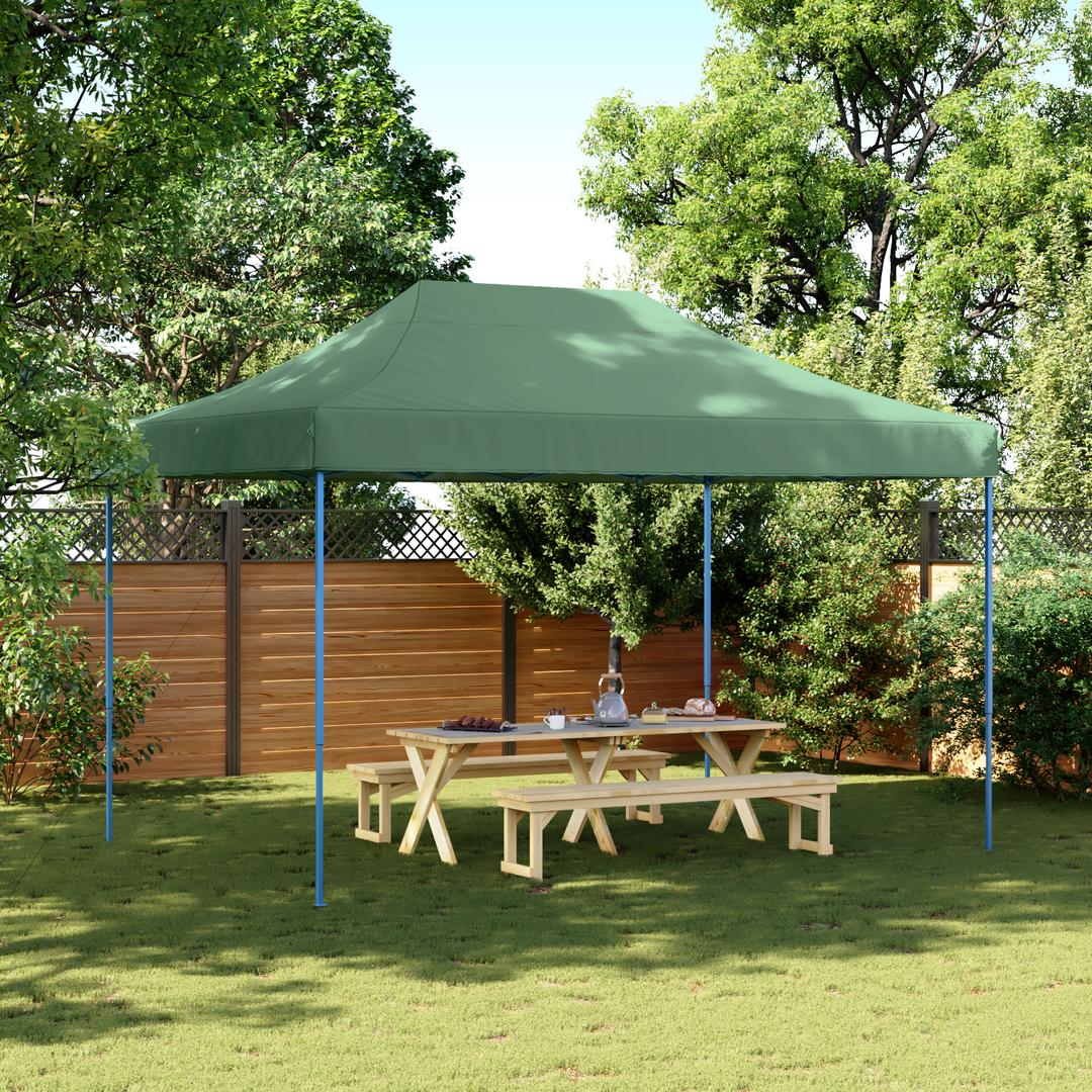 Party Tent Grøn 279 x 410 x 315 cm Oxford stof