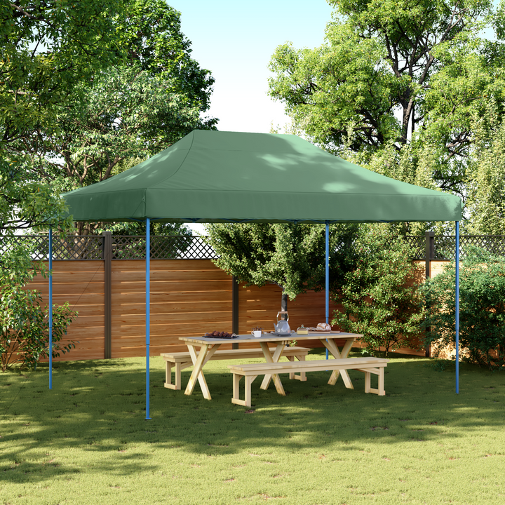 Party Tent Grøn 279 x 410 x 315 cm Oxford stof