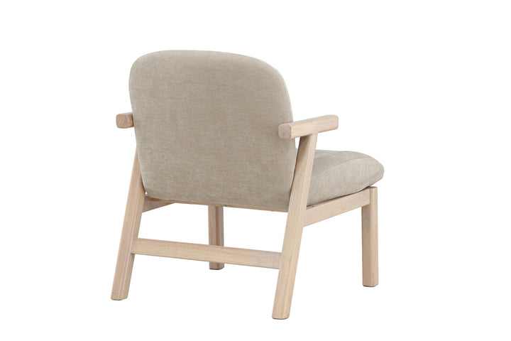 Venture Home Rile Armchair - Whitewash/ Beige
