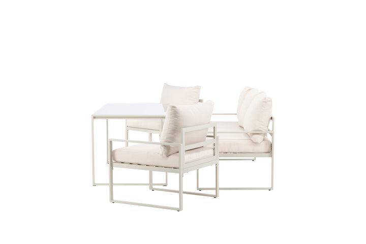 Venture Home Catania Sofa Set - Beige/Beige