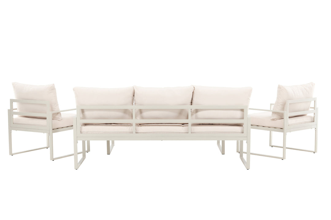 Venture Home Catania Sofa Set - Beige/Beige