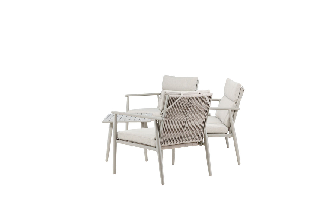 Venture Home Mazzaro Sofa Set - Beige / Beige
