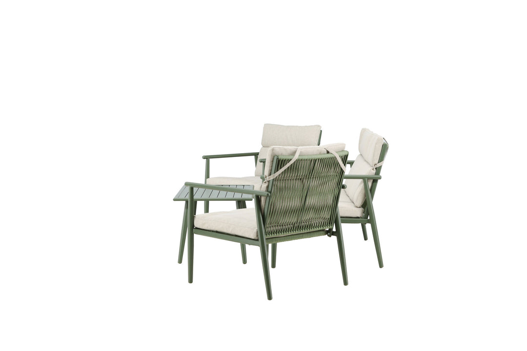 Venture Home Mazzaro Sofa Set - Green / Beige