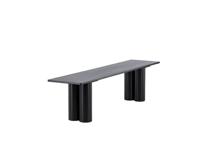 Venture Home Olivia Dining Bench 40x180x45 cm  - Black /