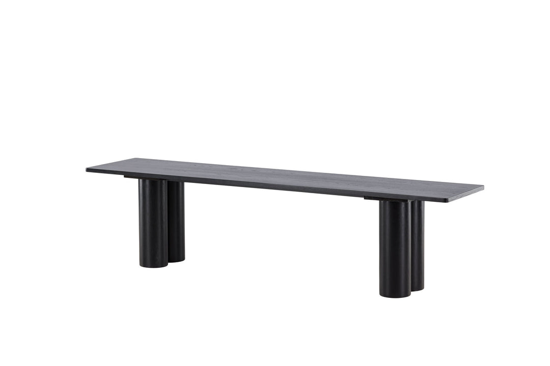 Venture Home Olivia Dining Bench 40x180x45 cm  - Black /