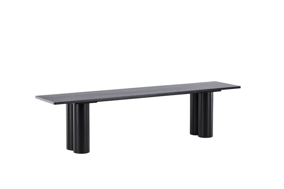 Venture Home Olivia Dining Bench 40x180x45 cm  - Black /
