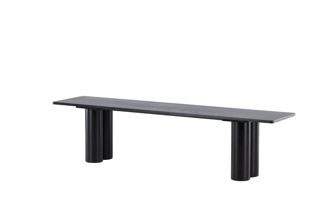 Venture Home Olivia Dining Bench 40x180x45 cm  - Black /