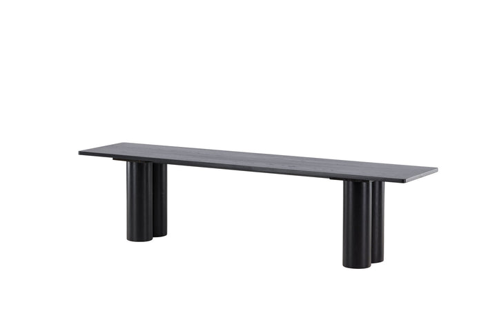 Venture Home Olivia Dining Bench 40x180x45 cm  - Black /