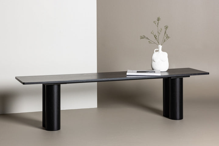 Venture Home Olivia Dining Bench 40x180x45 cm  - Black /