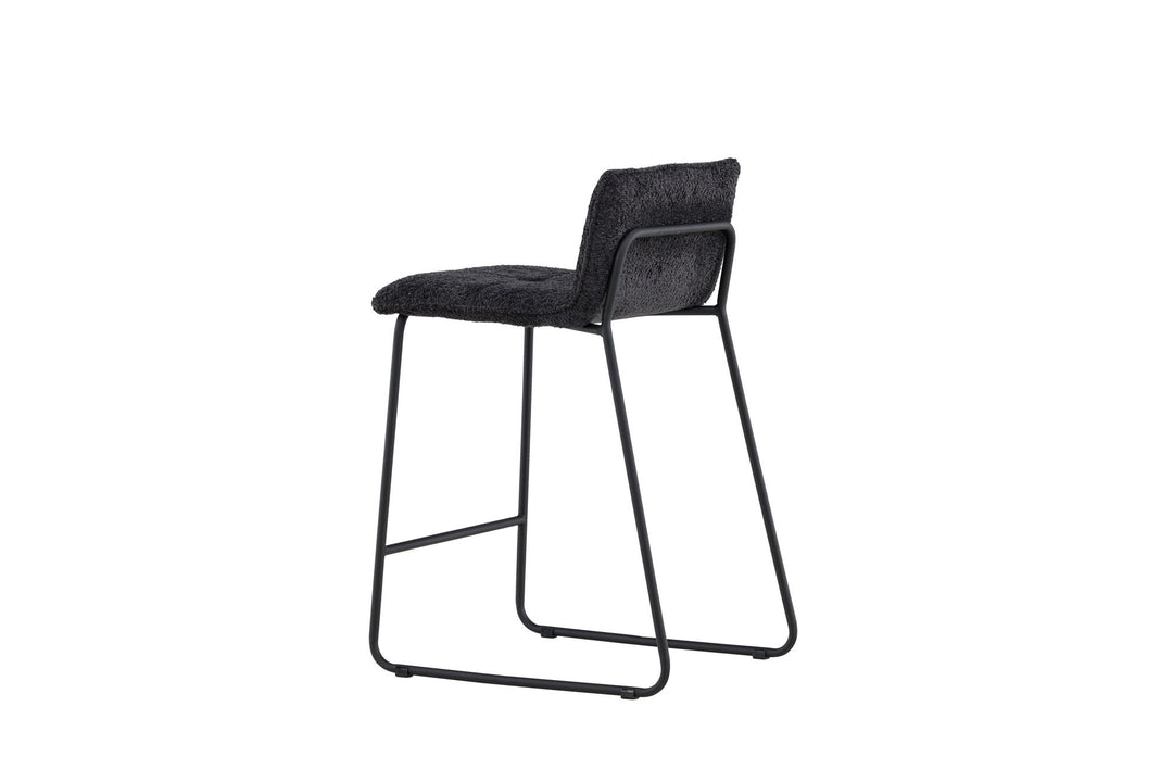 Venture Home Bisbee Bar Chair 2-pack - Black boucle /