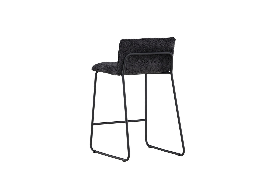Venture Home Bisbee Bar Chair 2-pack - Black boucle /