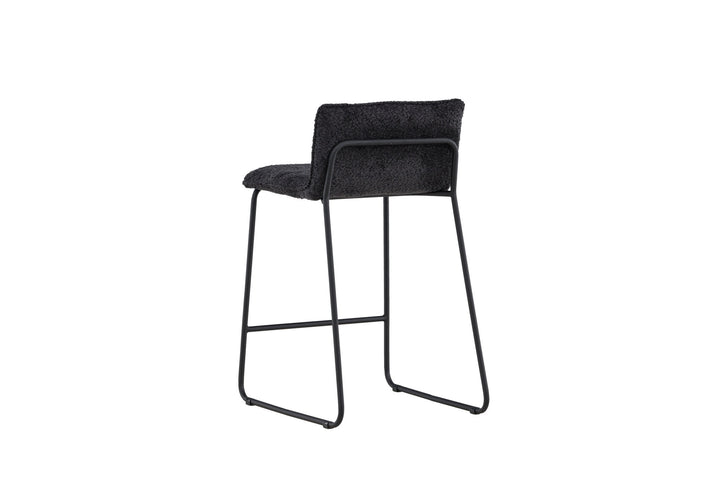 Venture Home Bisbee Bar Chair 2-pack - Black boucle /