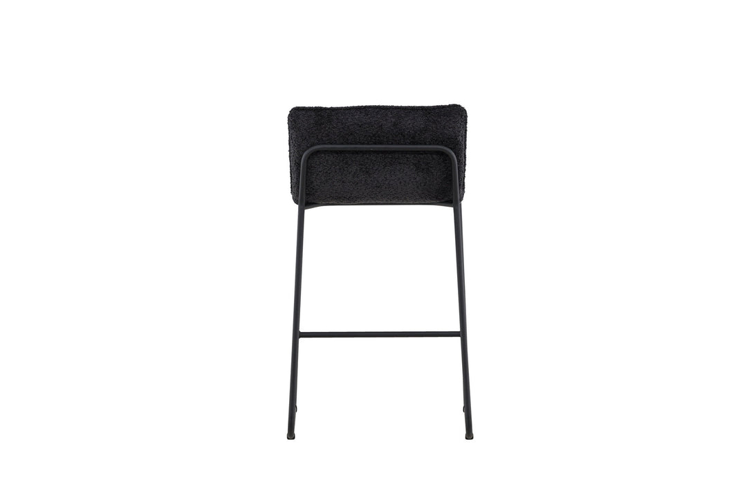 Venture Home Bisbee Bar Chair 2-pack - Black boucle /
