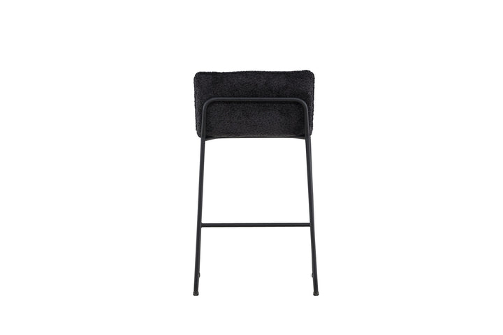Venture Home Bisbee Bar Chair 2-pack - Black boucle /