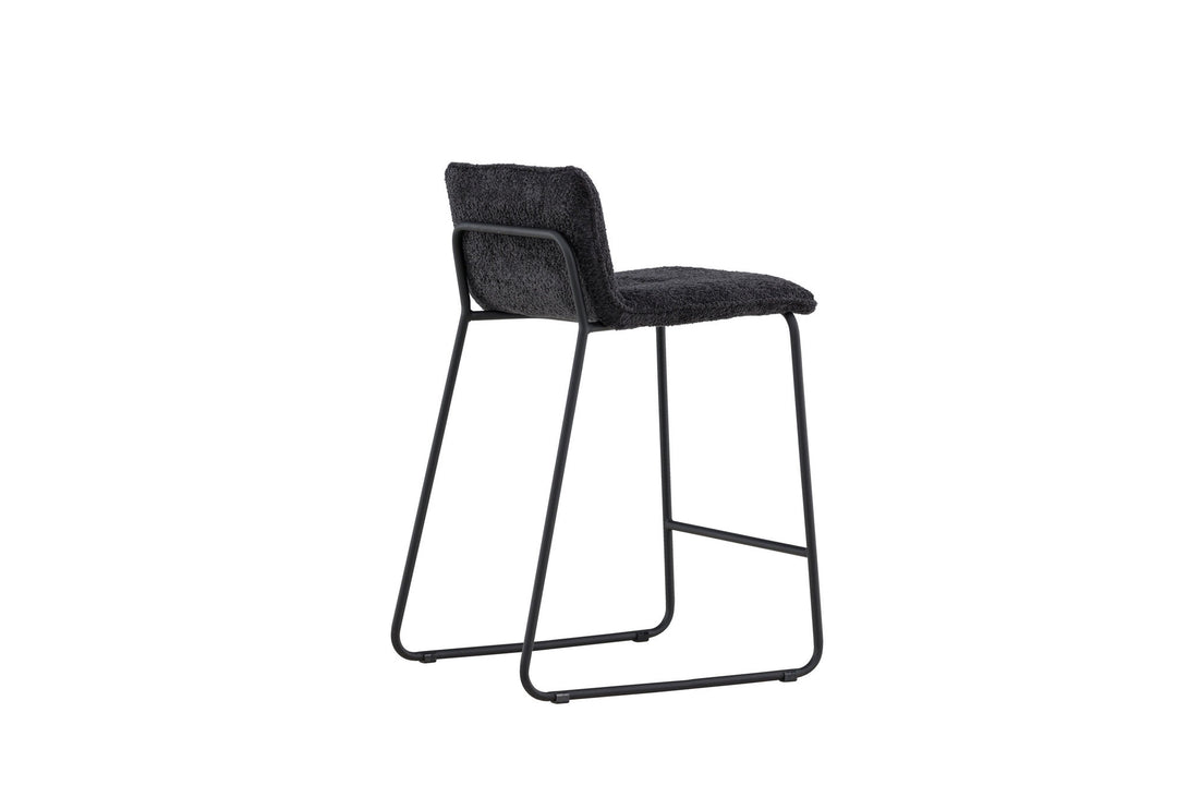 Venture Home Bisbee Bar Chair 2-pack - Black boucle /