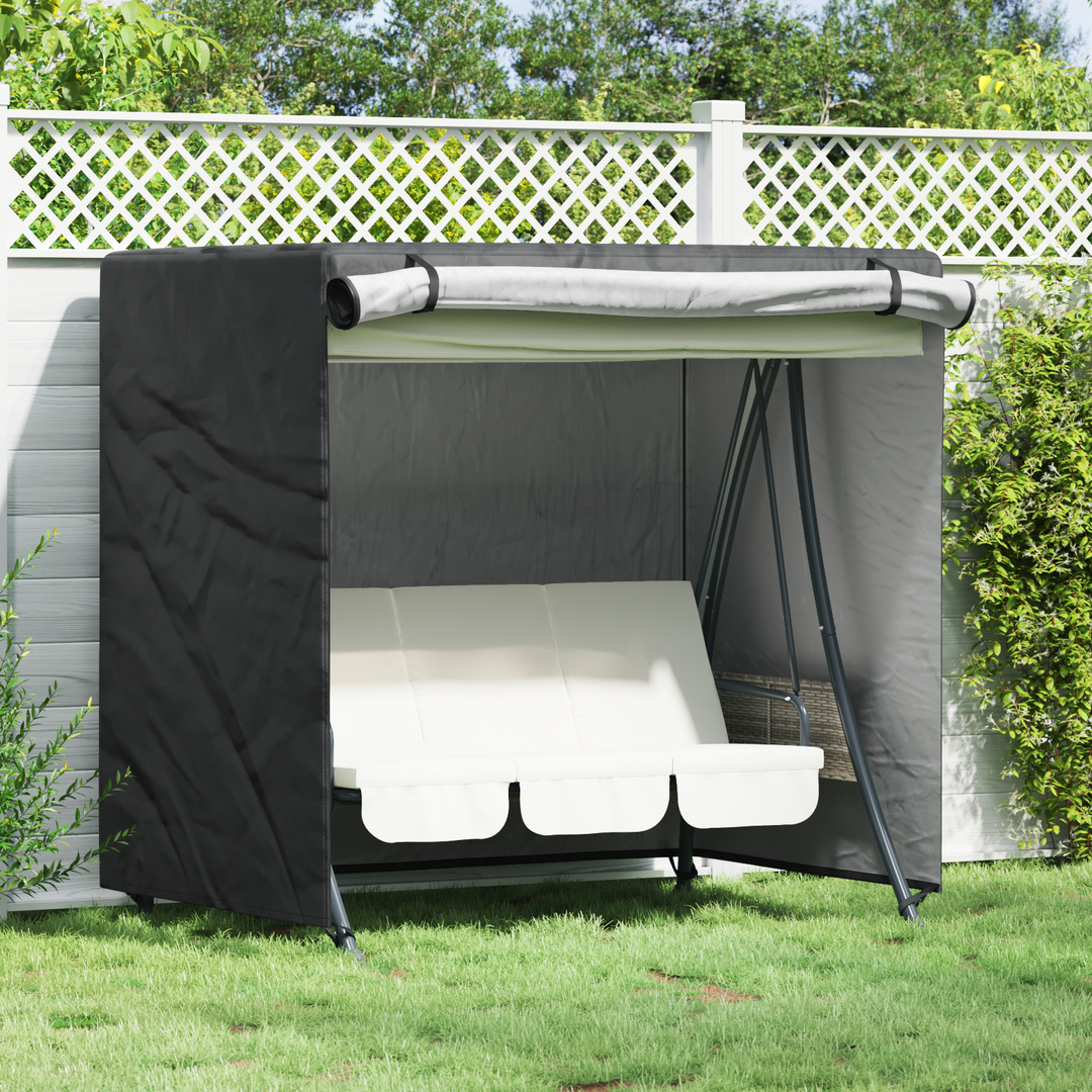 Overtræk til udendørs gynge 175 x 125 x 180 cm 420D Oxford stof