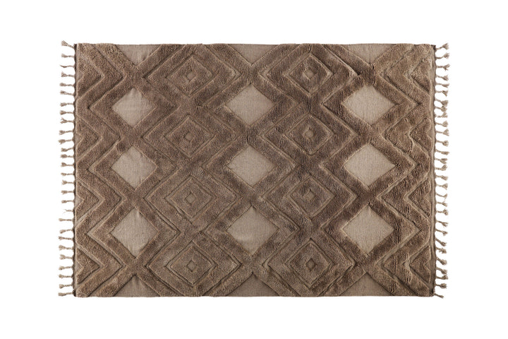 Vind Dahlia Wool - 160*230- -Rectangular-Dark Brown
