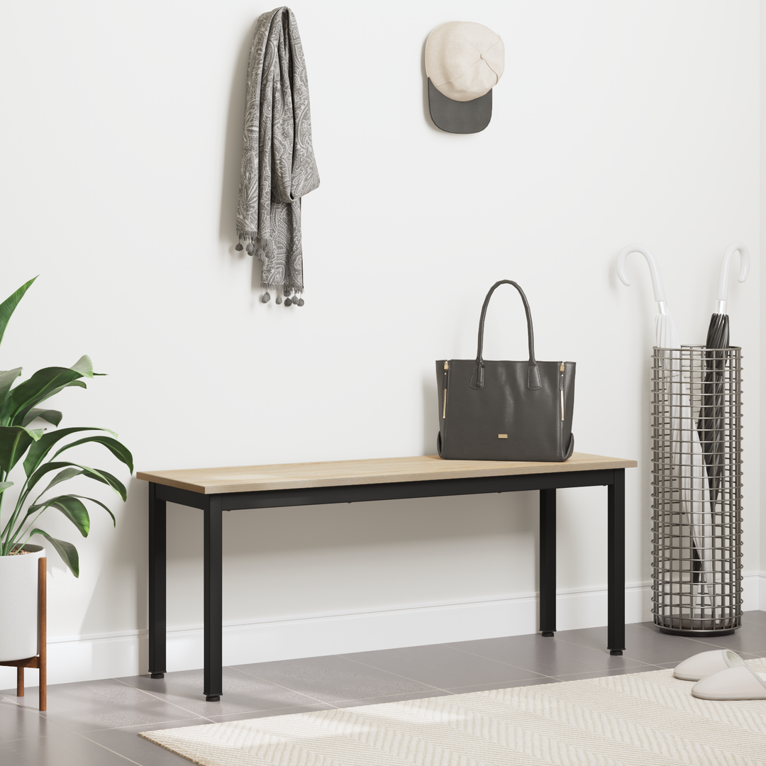bænk Sonoma 110 x 35 x 45 cm Konstrueret træ