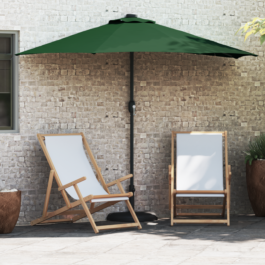 Havesol Grøn 294 x 150 x 224 cm Polyester og Stål