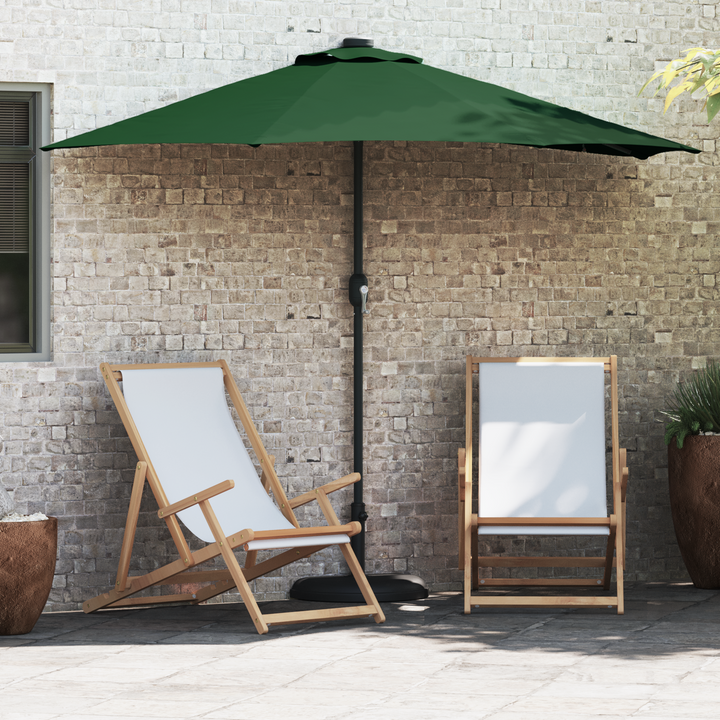 Havesol Grøn 294 x 150 x 224 cm Polyester og Stål