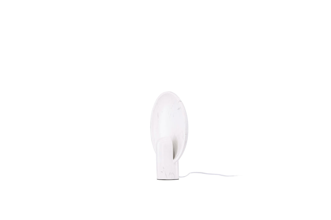 Venture Home Angers Table Lamp - Light grey / Light Grey marble
