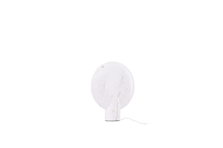 Venture Home Angers Table Lamp - Light grey / Light Grey marble