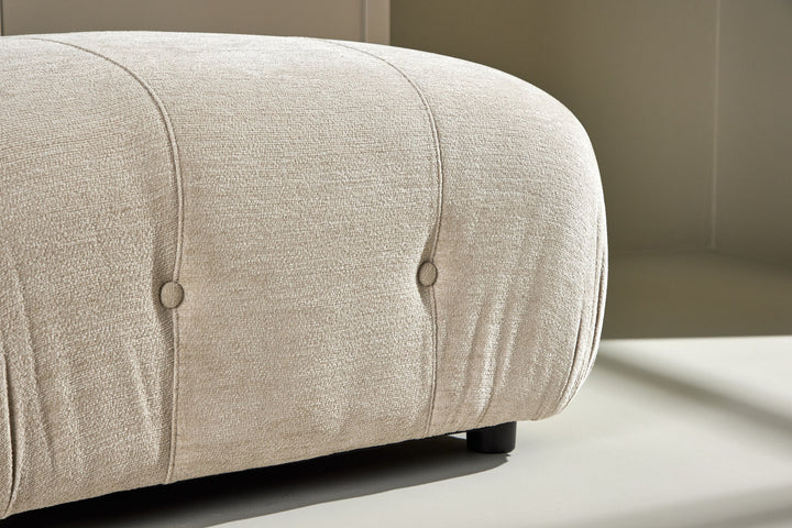 Venture Home Mika Module Sofa - Ottoman - Beige /