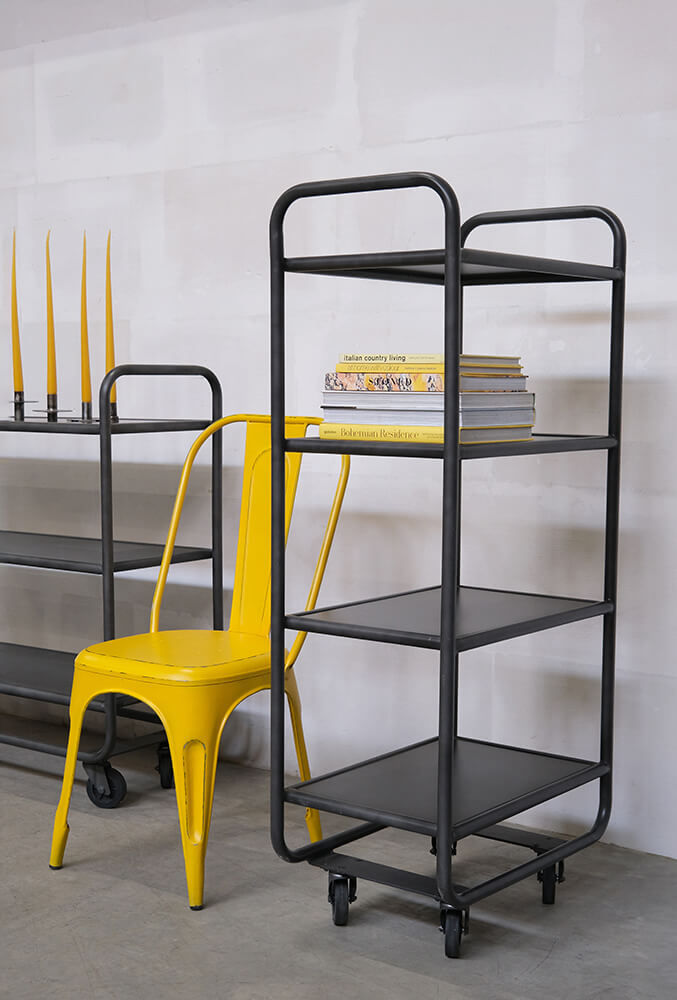 Trademark Living St. Louis reol på hjul - S