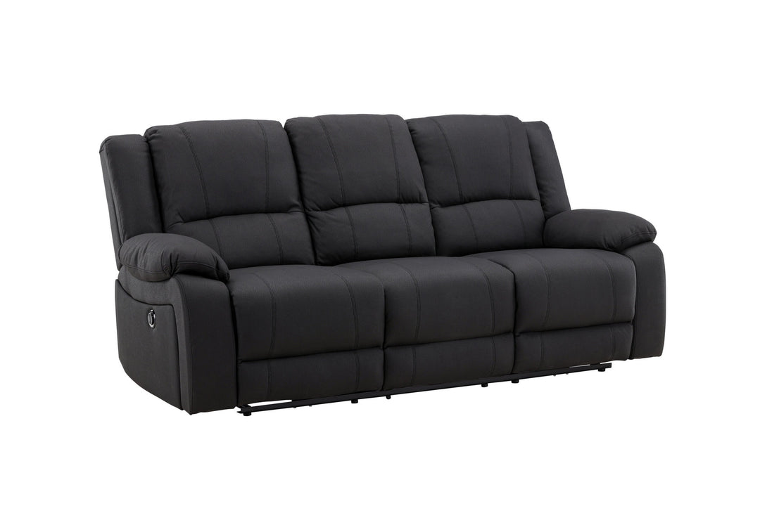 Venture Home Singapore Recliner Sofa  -  / Black