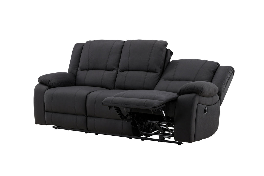 Venture Home Singapore Recliner Sofa  -  / Black