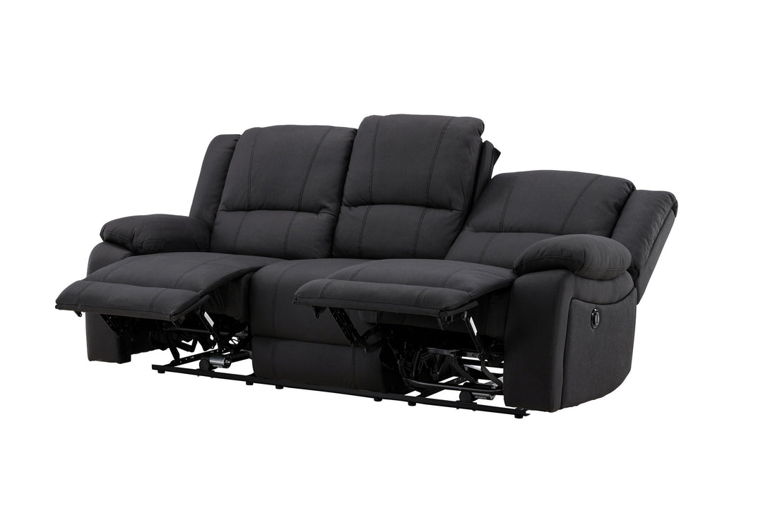 Venture Home Singapore Recliner Sofa  -  / Black