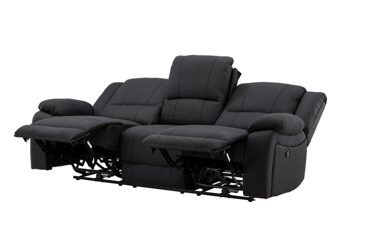 Venture Home Singapore Recliner Sofa  -  / Black